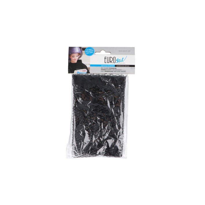 Trimmed Triangular Dryer Net Black