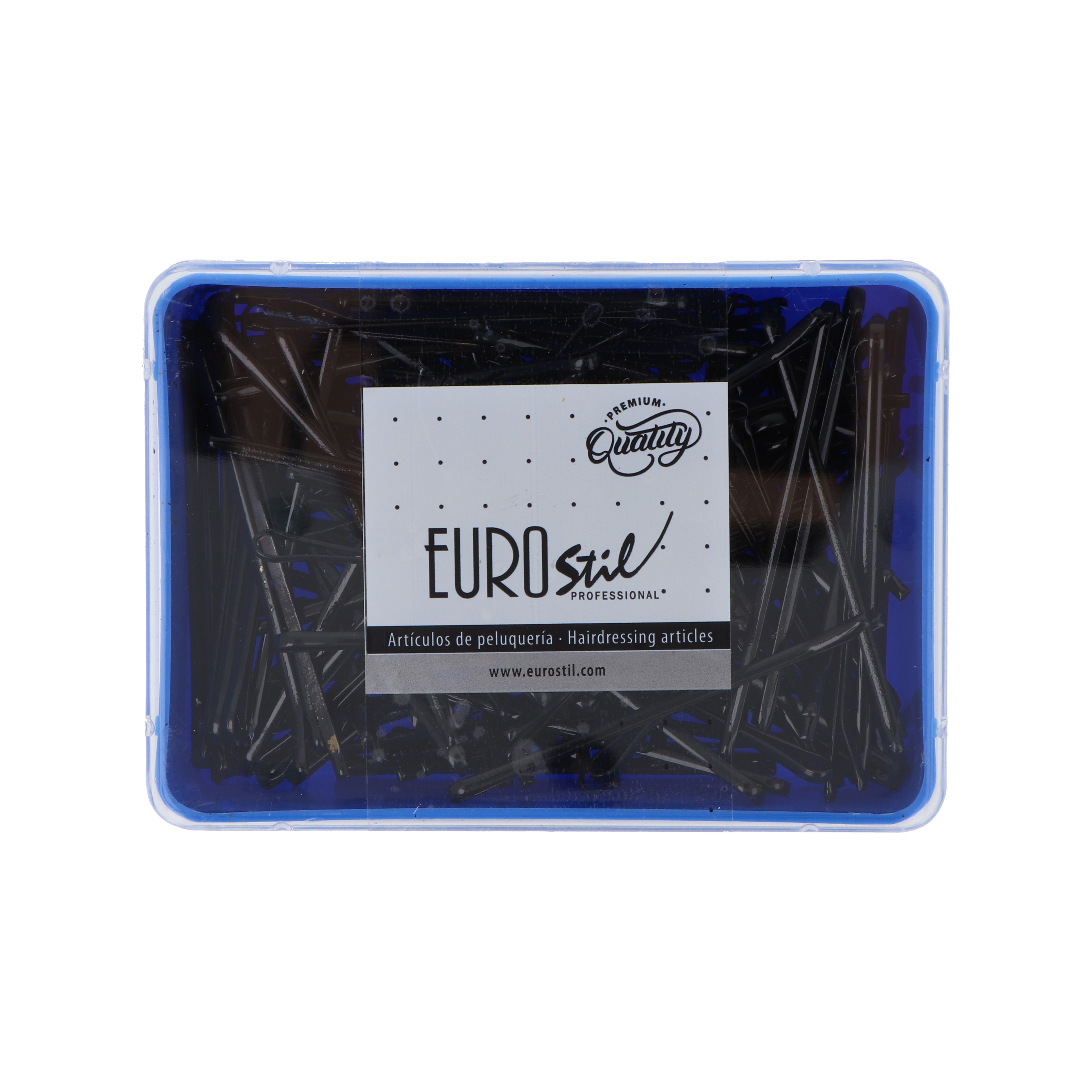CAJA 150 CLIPS NEGRO EUROSTIL 7CM