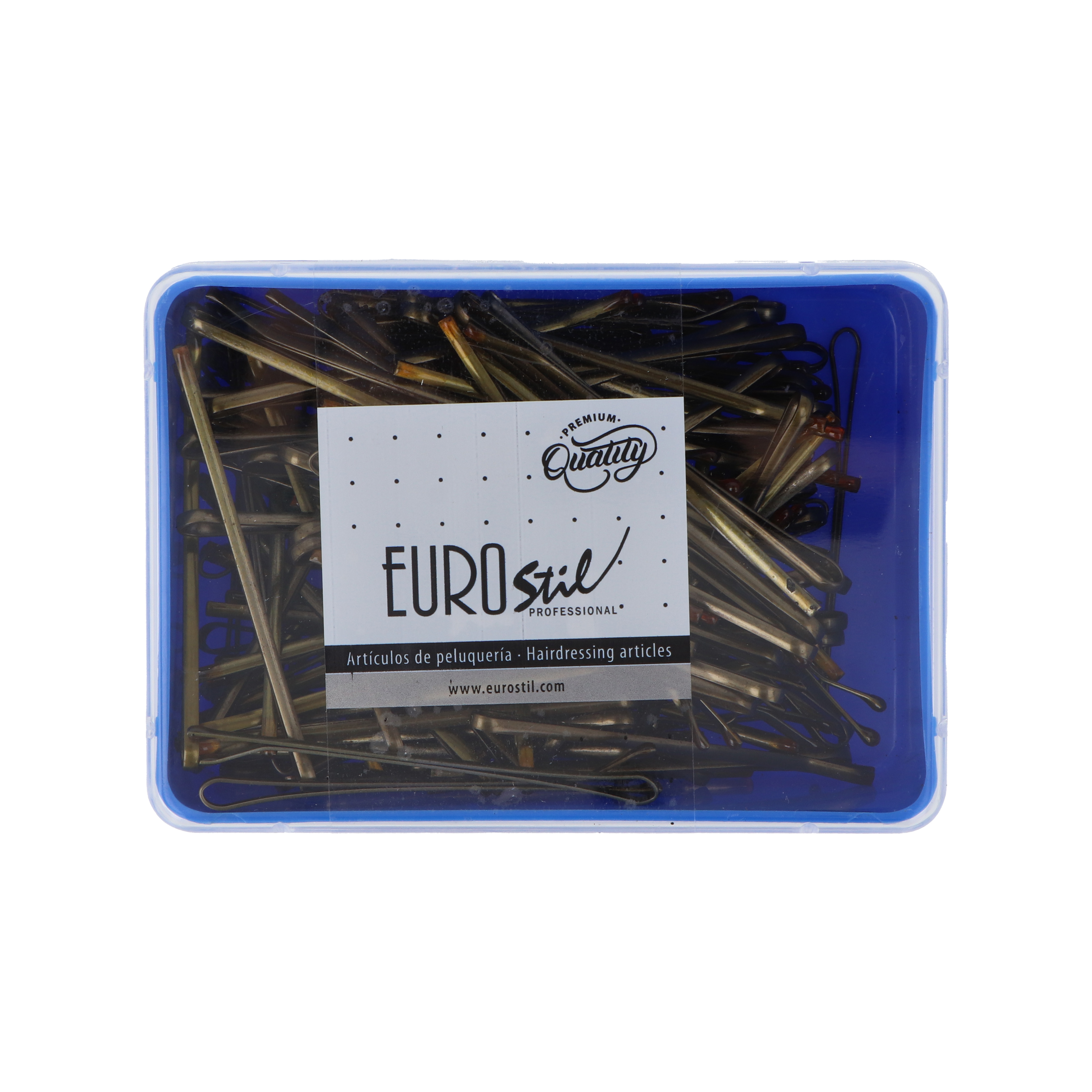 CAJA 150 CLIPS BRONCE EUROSTIL 7CM