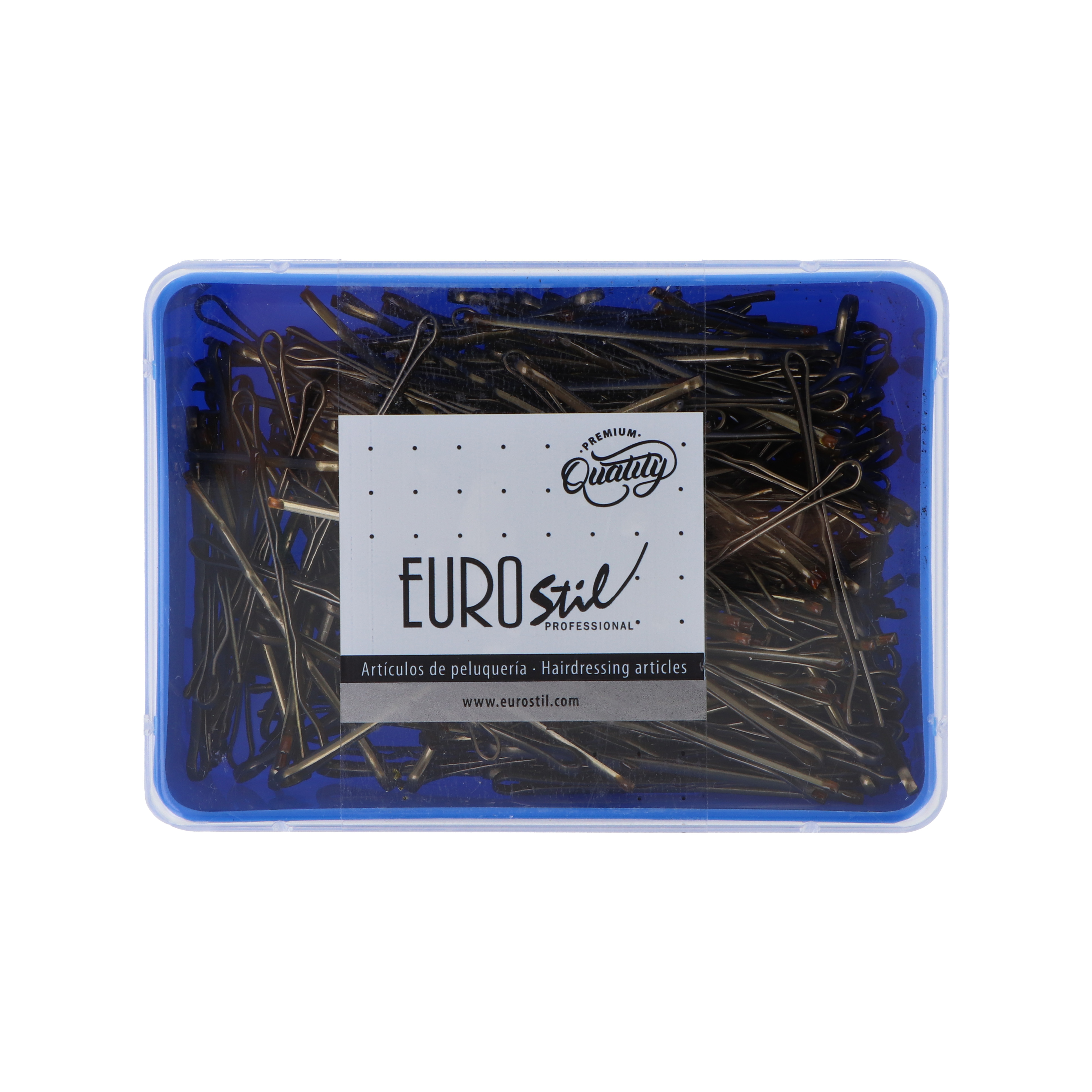 CAJA 300 CLIPS BRONCE EUROSTIL 50 MM