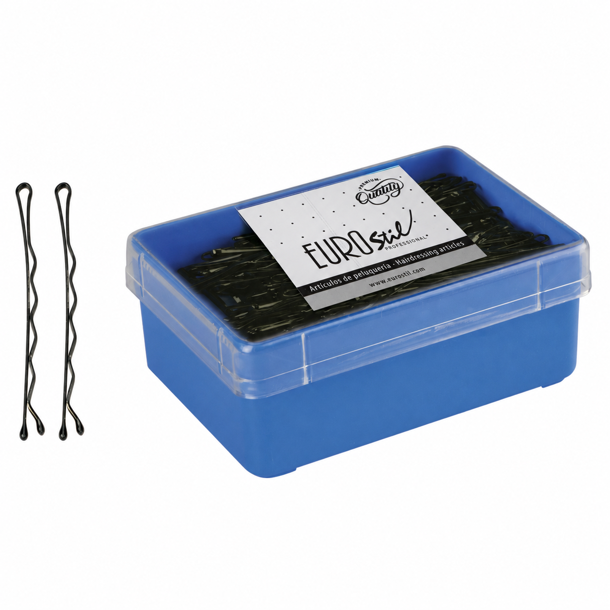 BOITE 150 PINCES GUICHES 70 MM NOIR