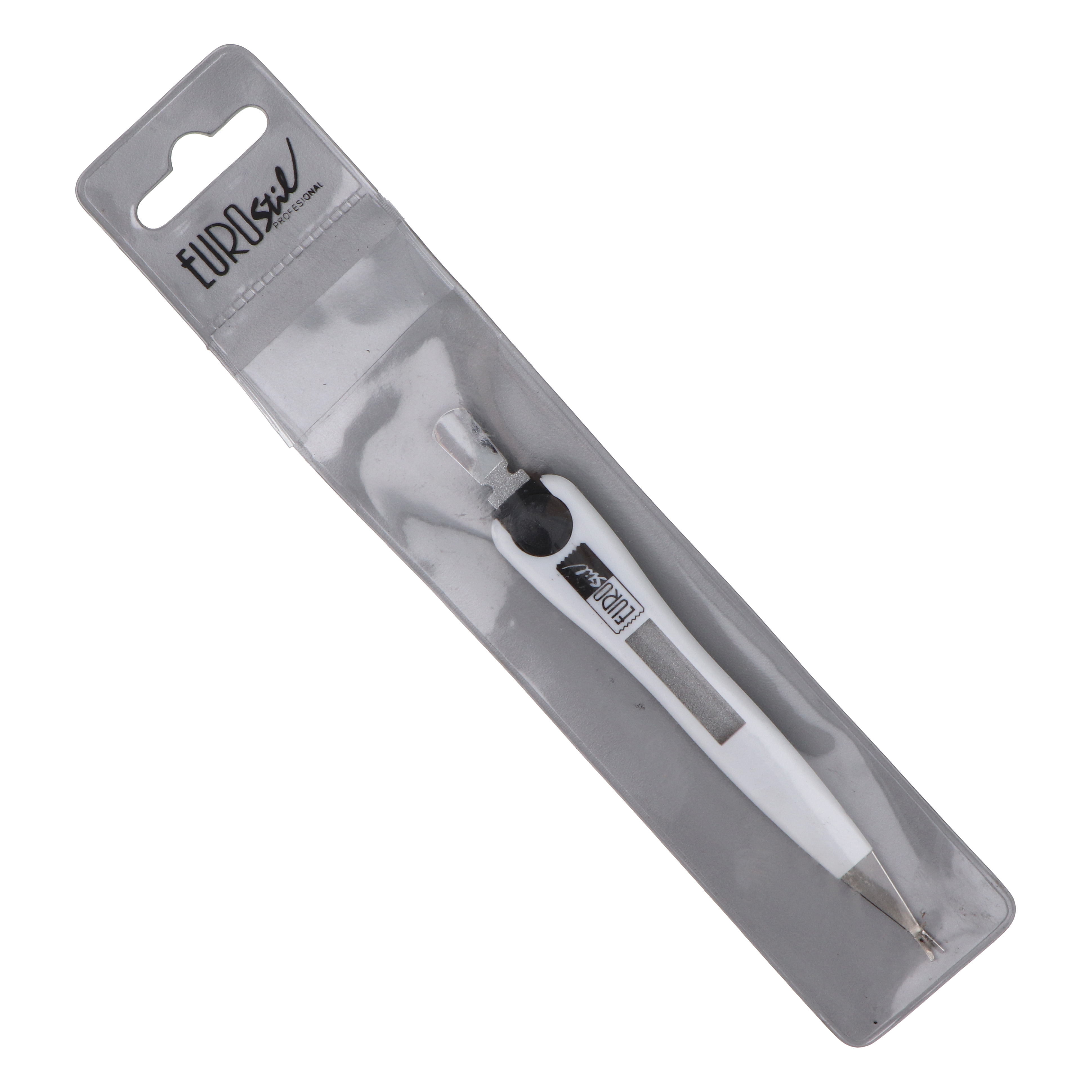 CORTA CUTICULAS BLANCO CON LIMA