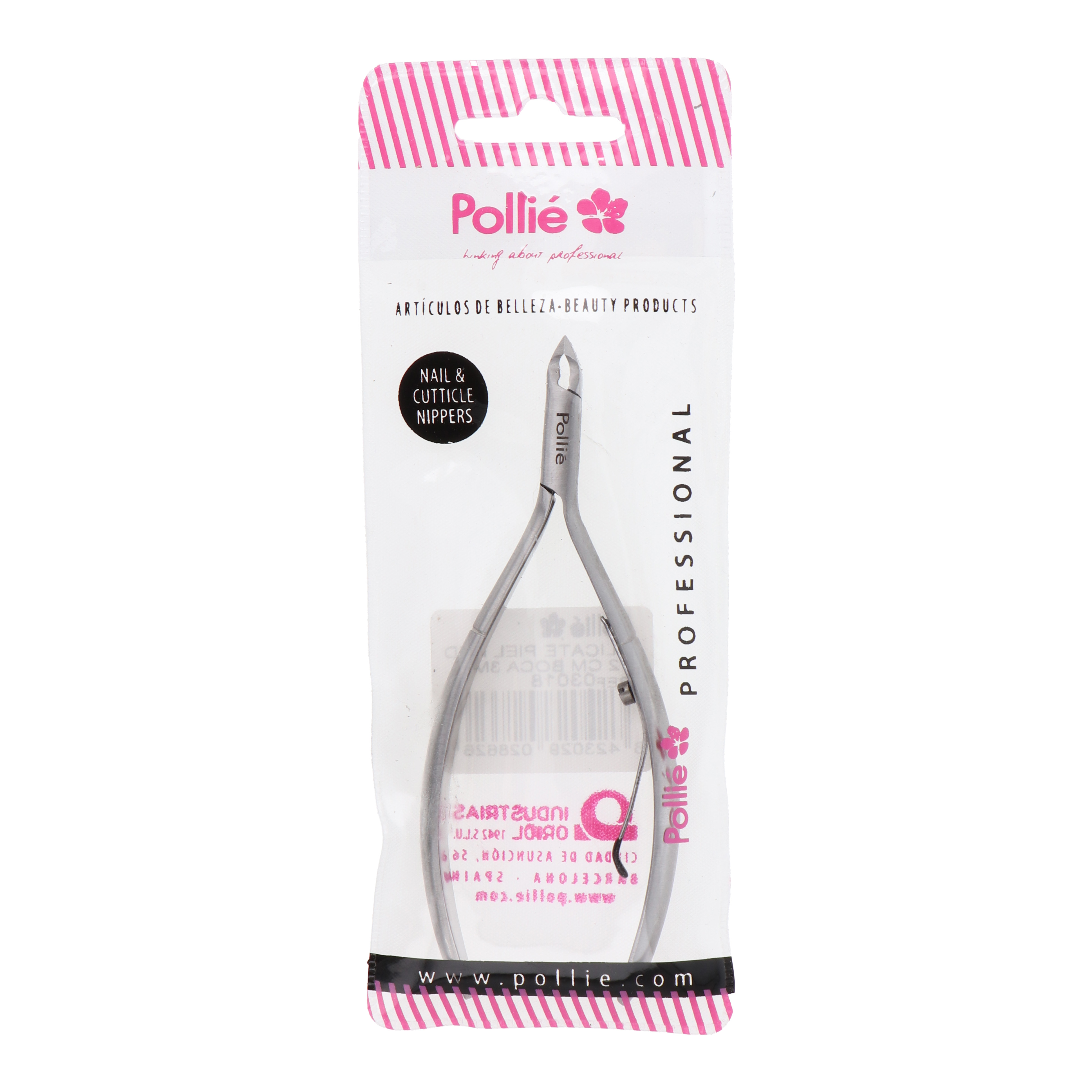 PINZA PER PELLE ROTONDA 12CM BOCCA 3MM