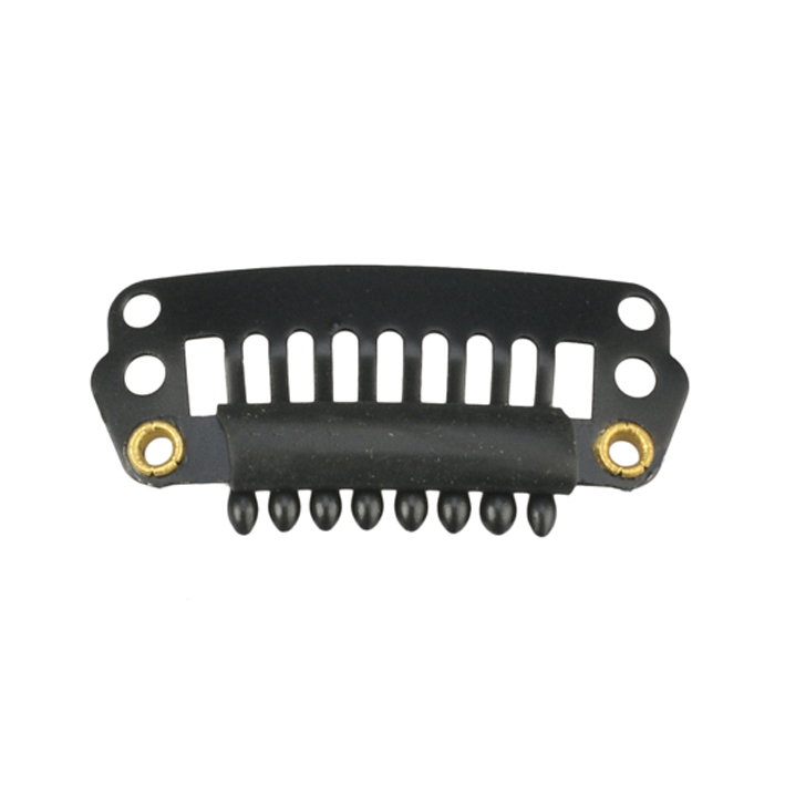 SACCHETTO 50 CLIP 2,8 CM. EXTENSION NERO