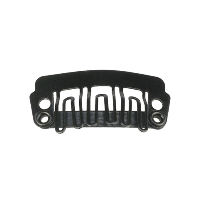 SACCHETTO 50 CLIP 2,3 CM. EXTENSION NERO