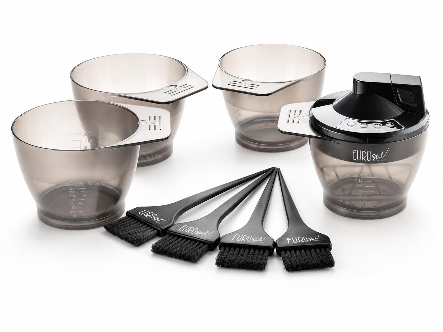 RECHARGABLE TINT MIXER, 4 BOWLS