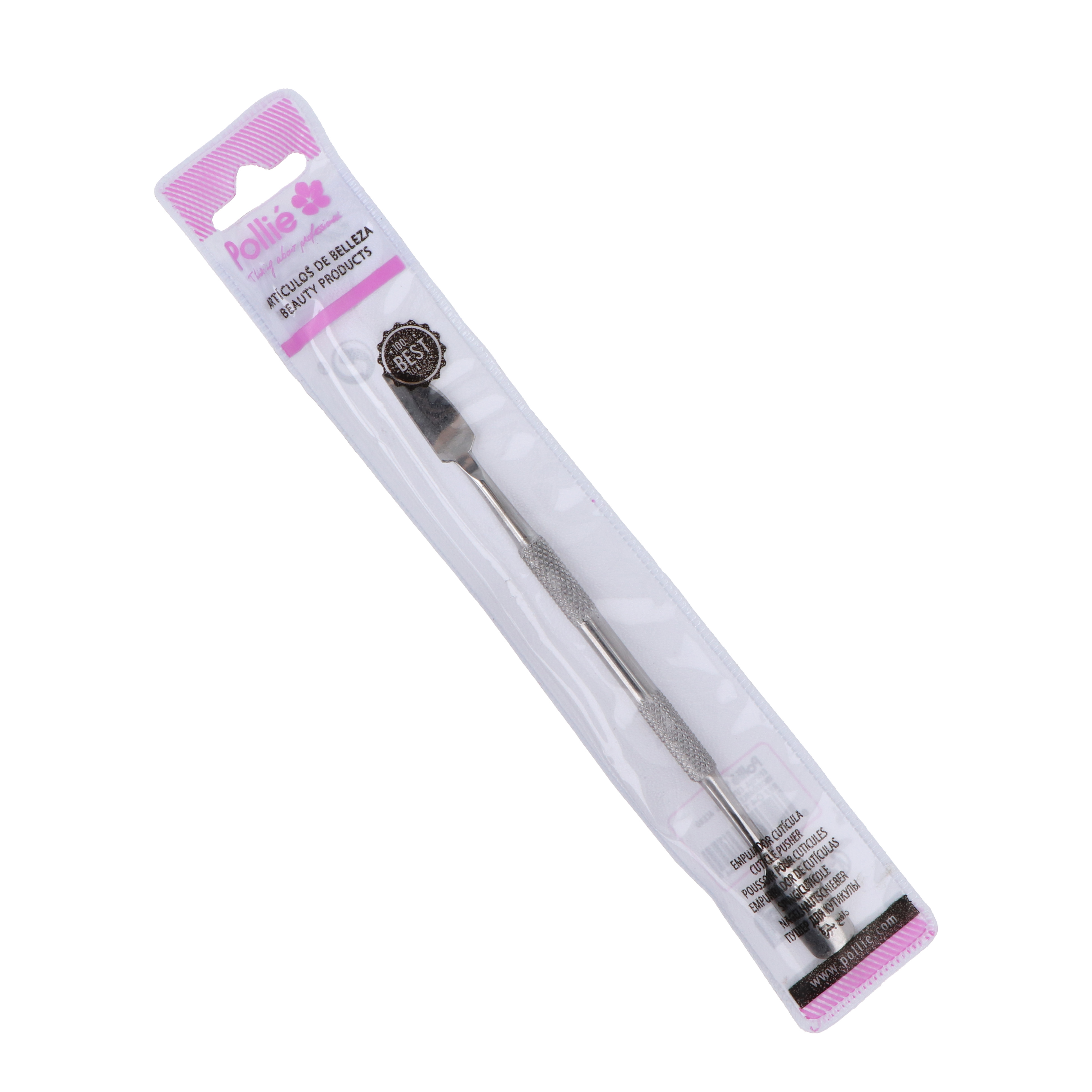 EMPUJA CUTICULAS ACERO INOXIDABLE