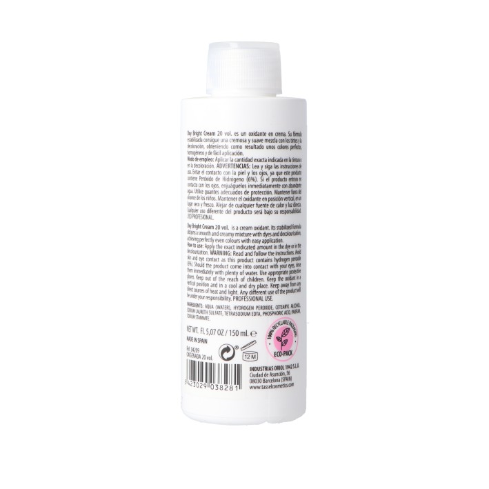 OXY BRIGHT CREAM 20 VOLUME 150ML.