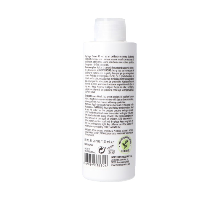 OXY BRIGHT CREAM 40 VOLUMEN 150ML.