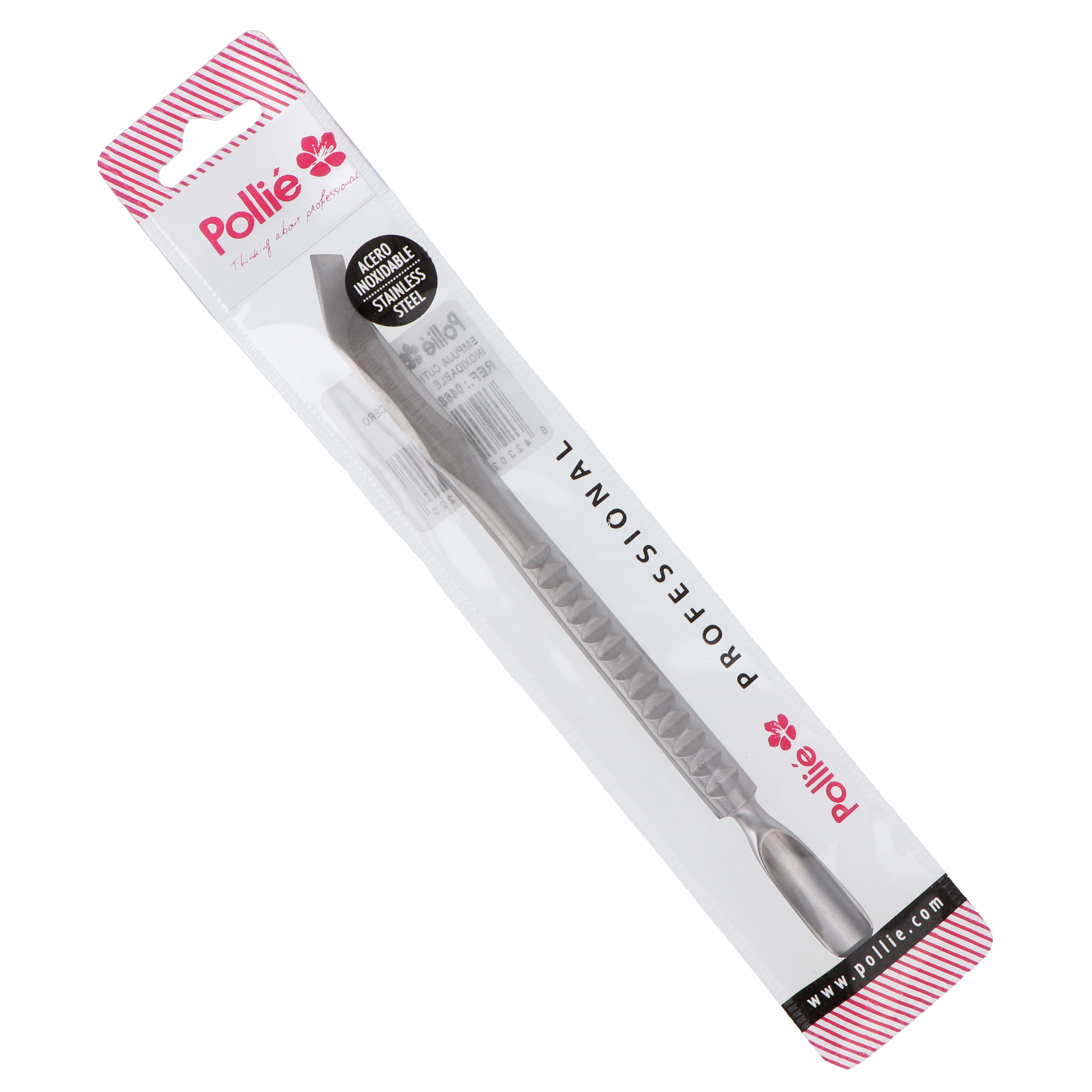 EMPUJA CUTICULAS ACERO INOXIDABLE
