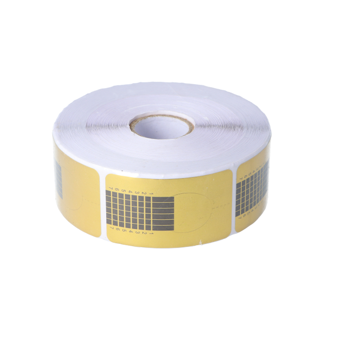 MOLDE PARA UÑAS RECTANGULAR 500 UDS