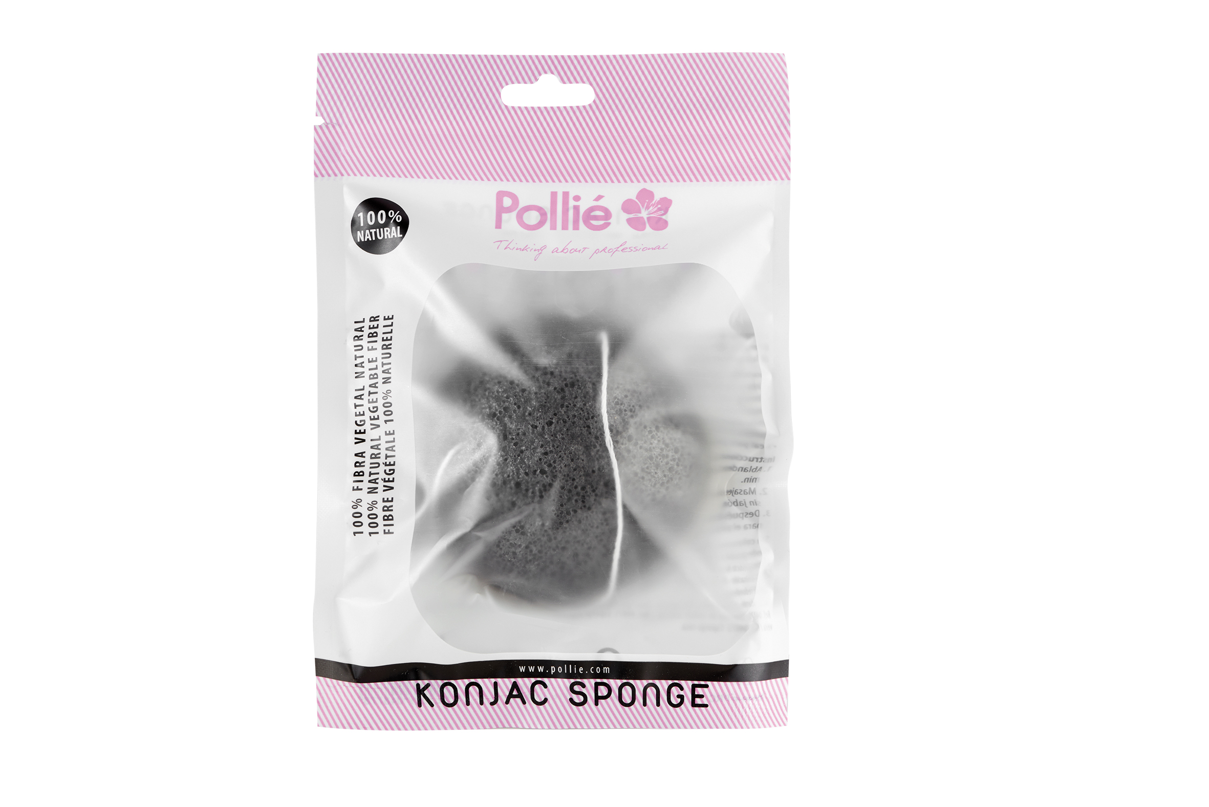 NATURAL KONJAC CARBON SPONGE