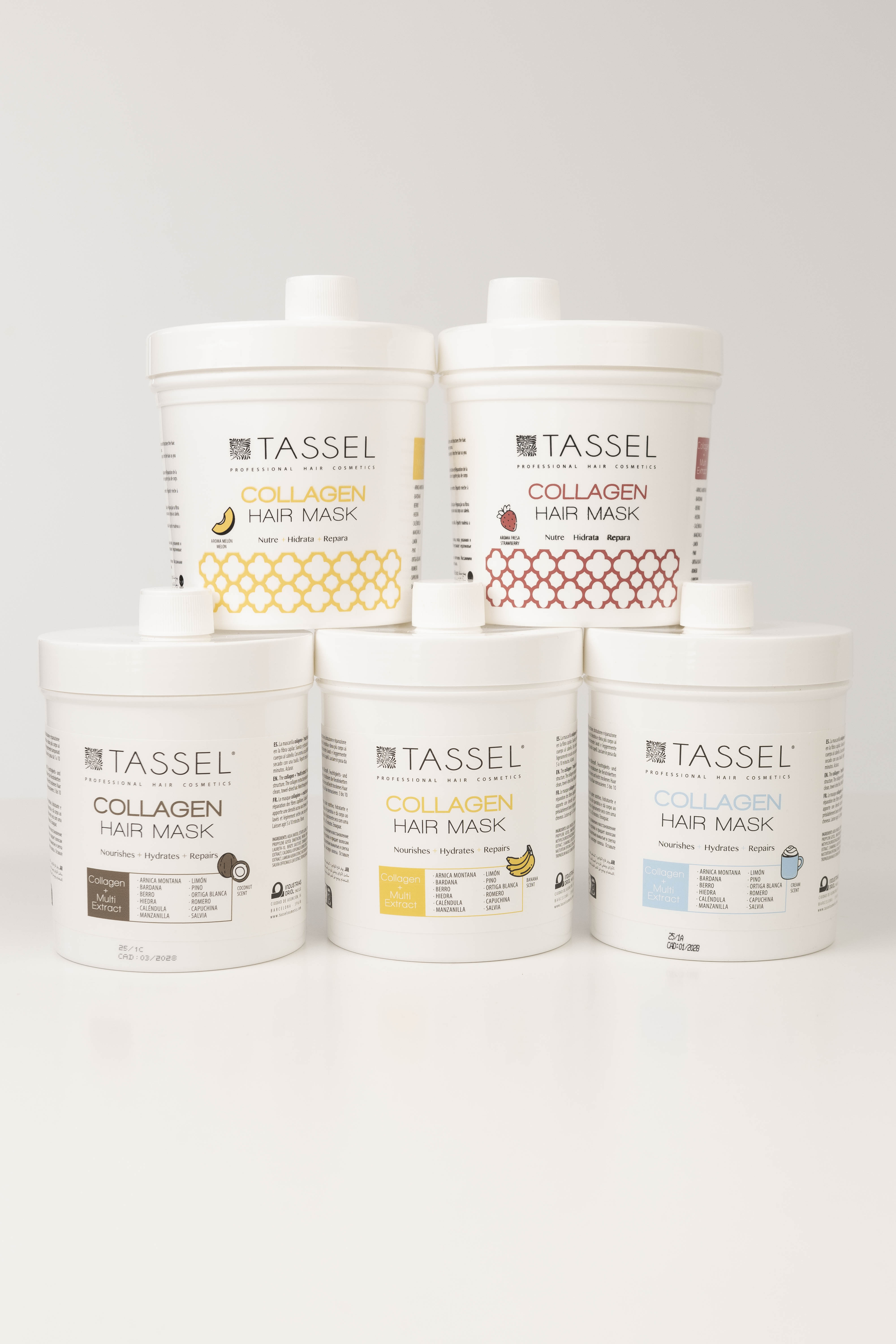 MASCARILLA CAPILAR FRESA CON COLAGENO 1000ML