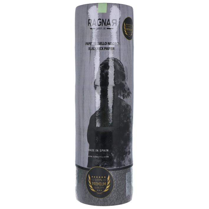 PACK 5 ROLLOS PAPEL NEGRO CUELLO «RAGNAR»