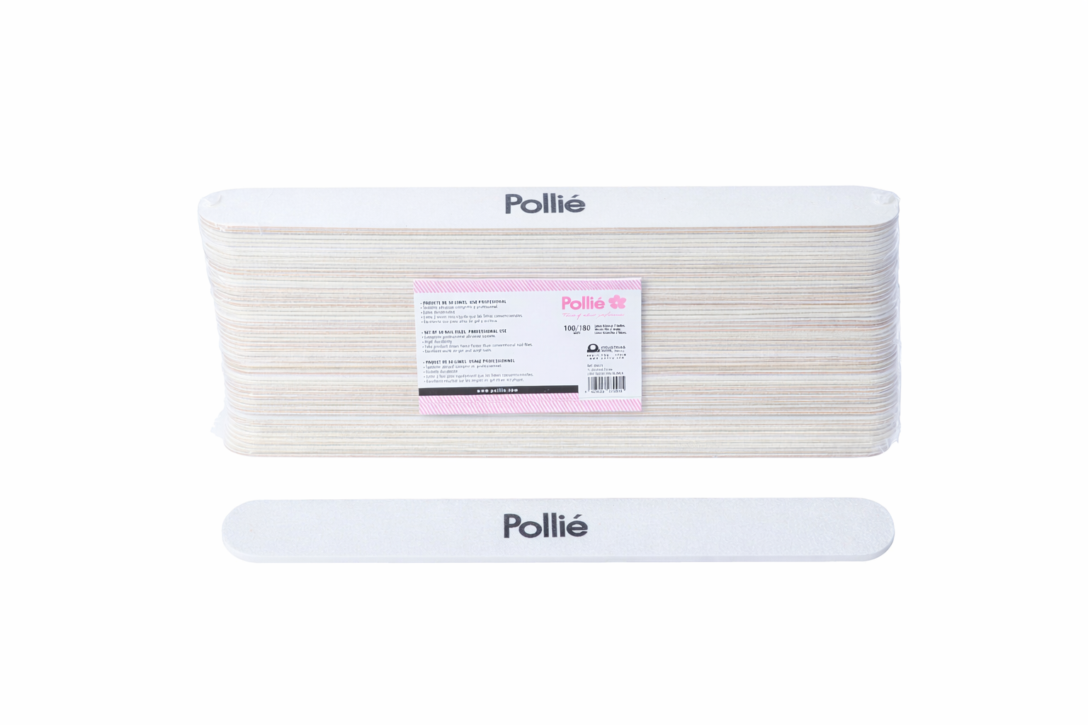 PACK 50 WHITE NAIL FILES