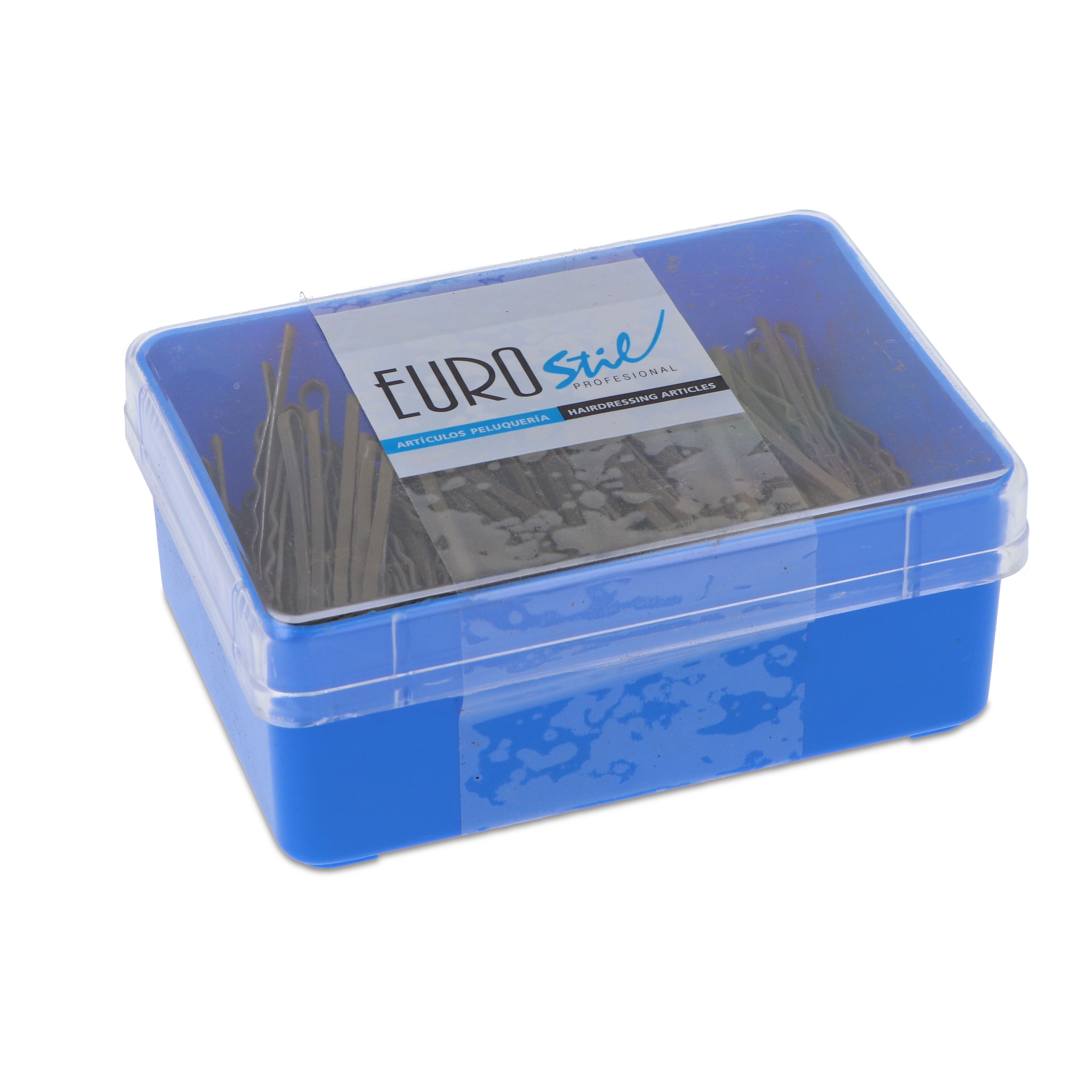 CAJA 200 CLIPS EUROSTIL BRONCE MATE 65 MM