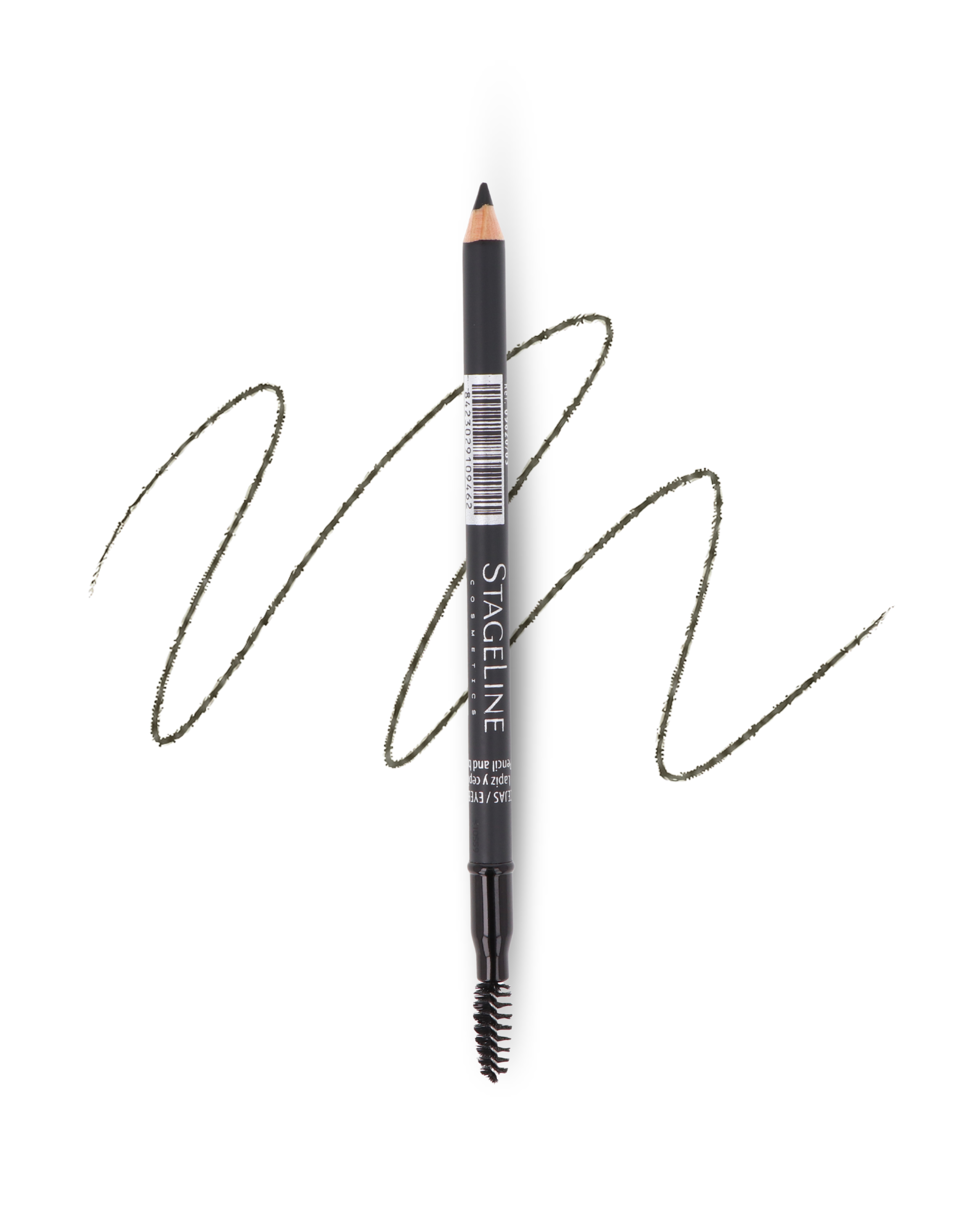 LAPIZ Y CEPILLO DE CEJAS NEGRO STAGELINE